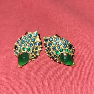 Vintage Emerald Earrings